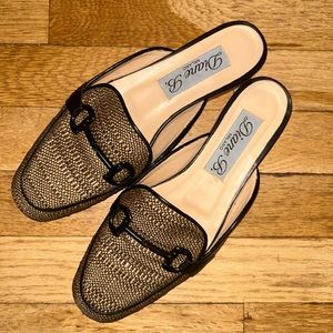 Diane B slip on mules